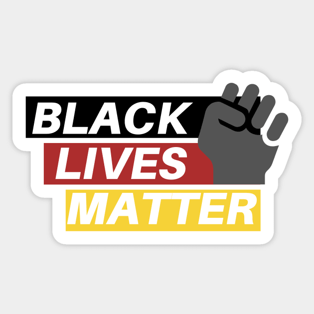 Black Lives Matter Sticker by purelyplantsd